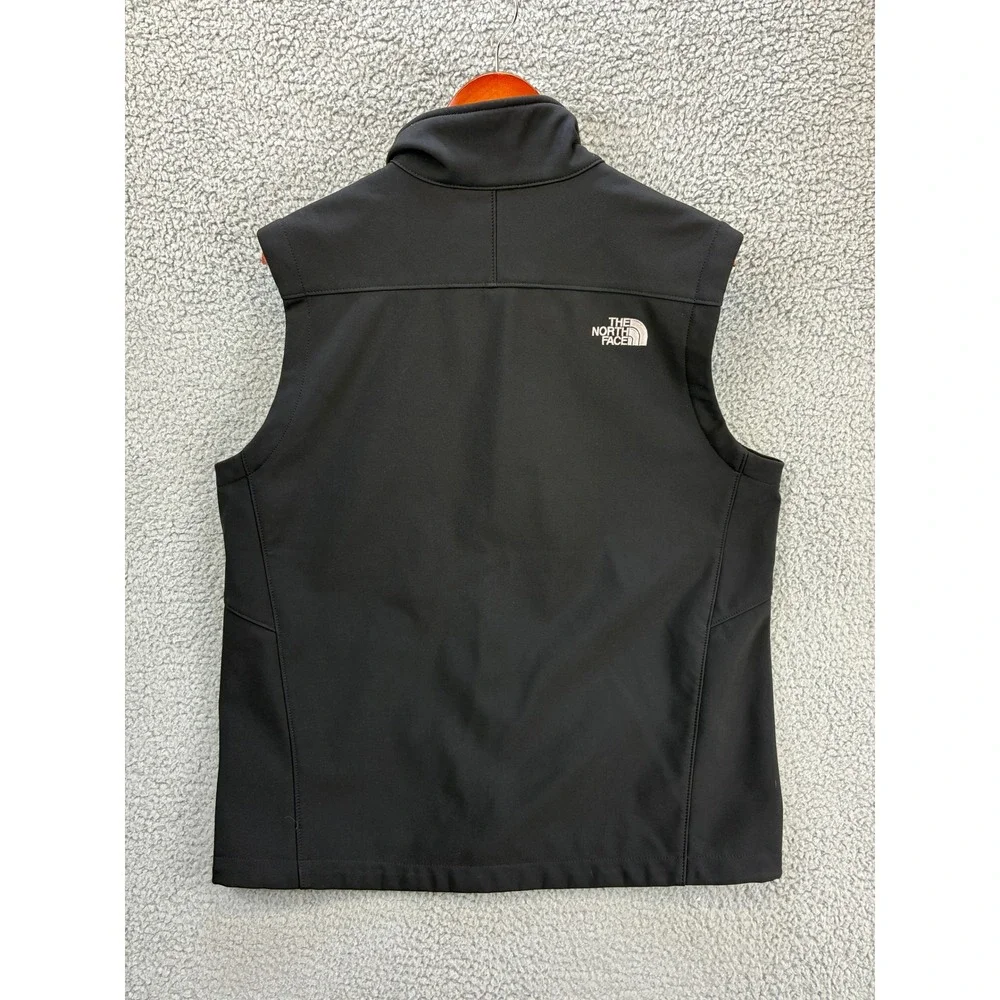 The North Face Apex Bionic Softshell Vest Mens L Black Fleece Lined Outdoor